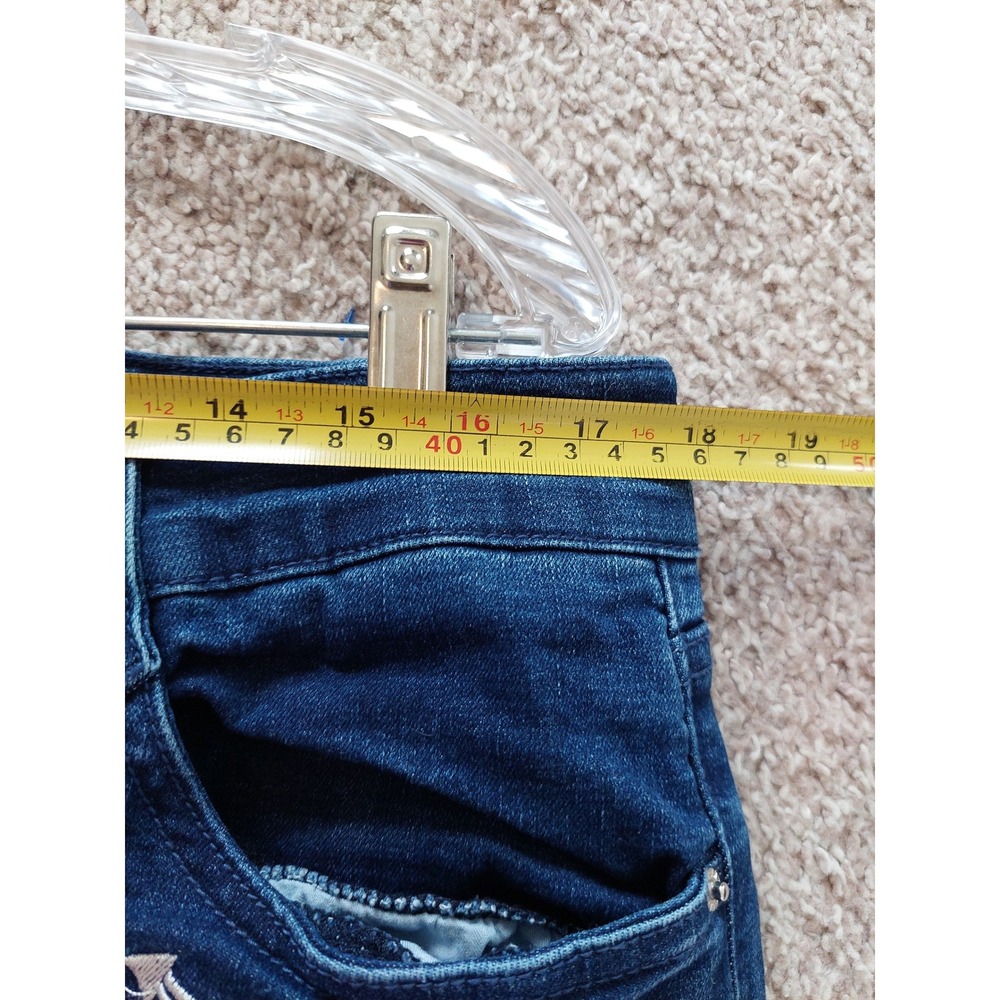 Ranch Dress'n Yoakum Trousers Arrow Pocket Bootcut Western Denim Jeans Size XL - Picture 7 of 10
